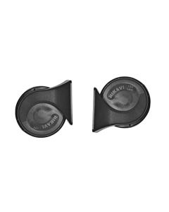 NIKAVI WTH0N Universal Fit Auto Car Vehicle Horn, 12V Loud Dual-Tone Electric Snail Air Horn For Cars, Motorcycle And Boat (Set of 2)