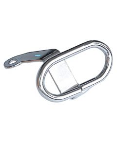 NIKAVI KND12 (Kunda) Side Ladies Handle Compatible for Hero Pleasure Plus (Chrome) + NKVMC