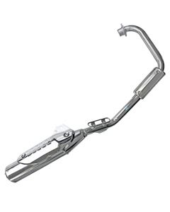 NIKAVI SLCP01 Silencer Compatible for Bajaj Pulsar DTSI 150 (Chrome)