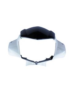NIKAVI N1002C Head Light Visor Mask Compatible for Hero Maestro White