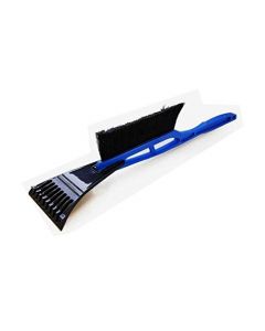 NIKAVI Car Snow Removal Brush with Ice Scraper fine Quality with Soft Brushes - Blue