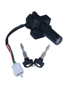 NIKAVI IGLCK06 Ignition Lock Set Compatible for Hero Splendor (Old Model) / Passion Plus/Splendor (4w)