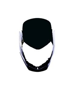 NIKAVI N526B Head Light Mask Compatible Compatible for Hero Passion X-PRO Bk-Grey