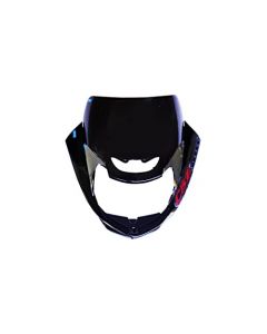 NIKAVI N520 Head Light Mask Compatible Compatible for Hero CBZ X-treme New Model Black