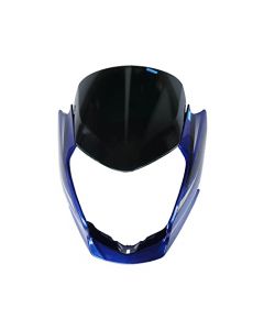 NIKAVI N526E Head Light Mask Compatible Compatible for Hero Passion X-PRO V. Blue