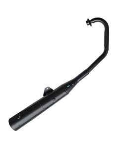 NIKAVI SLCP08 Silencer Compatible for Honda Shine (Powder Coated)