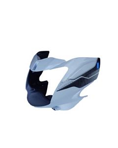 NIKAVI N577G Head Light Mask Compatible Compatible for TVS Phoenix White-Grey