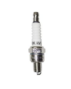 NIKAVI SP01 Conventional Spark Plug Compatible for Hero Splendor I Smart 110, Hero HF Dawn, Hero HF-Deluxe Eco, Hero Joy, Splendor (All Models), Passion (All Models), CD (All Models),Honda Activa, Deo/TVS Pep, Wego, Jupiter. + NKVKC