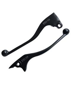 NIKAVI BLCLS23 Brake and Clutch Lever Compatible for Royal Enfield Bullet Old (Classic,350,500,Electra) + NKVKC