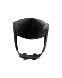 NIKAVI N564A Head Light Mask Compatible Compatible for TVS Star City New Model 110CC CVTi Bk Grey
