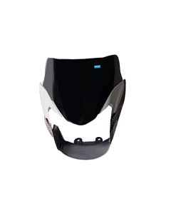 NIKAVI N577F Head Light Mask Compatible Compatible for TVS Phoenix White-Red
