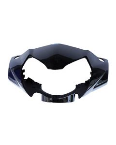 NIKAVI N1019 Head Light Visor Mask Compatible for TVS Wego Black