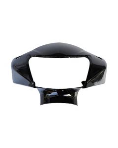 NIKAVI N1016 Head Light Visor Mask Compatible for TVS Jupiter Black