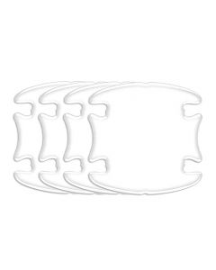 NIKAVI Silicone Car Door Guard | Car Scratch Protector | Car Door Scratch Gurad (White, Pack of 4)