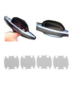 NIKAVI Car Door Handle Scratches Guard Protector Sticker Protective Cover Film (4PC)