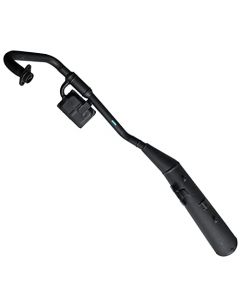 NIKAVI SLCP06 Silencer Compatible for Bajaj Platina 100 (Without Plate) (Powder Coated)