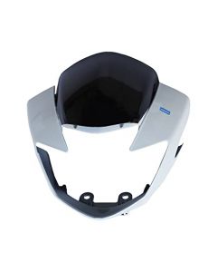 NIKAVI N566C Head Light Mask Compatible Compatible for TVS Apache White