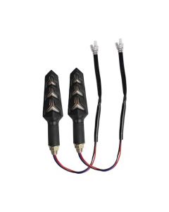 NIKAVI LEBK03 Universal Motorcycle LED Indicator Blinker (Set of 2)
