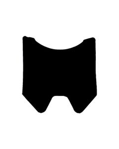 NIKAVI Rubber Foot mat for All Motorcycle & Scooty Compatible for TVS SCOOTY PEP (Cut Type)