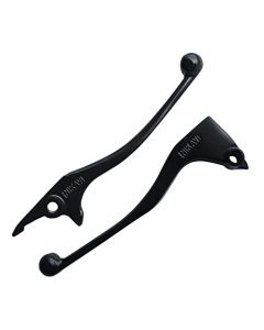 NIKAVI BLCLS25 Brake and Clutch Lever Compatible for Royal Enfield Bullet BS6 (Classic,350,500,Electra) + NKVKC