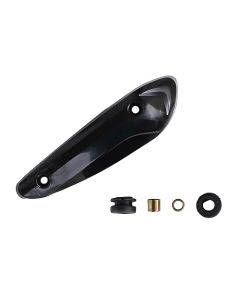 NIKAVI SRPL10 Silencer Plate Compatible For Hero Pleasure New Model (Black) (Set Of 5) + NKVKC