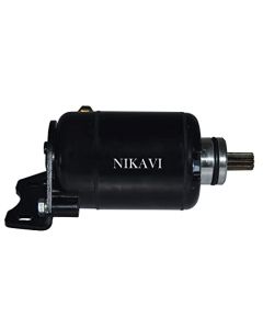 NIKAVI SM26 Self Starter Motor Assembly Compatible for Bajaj Discover