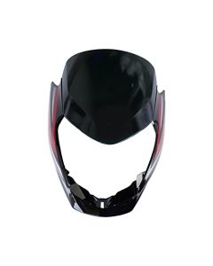 NIKAVI N526A Head Light Mask Compatible Compatible for Hero Passion X-PRO Bk-Red