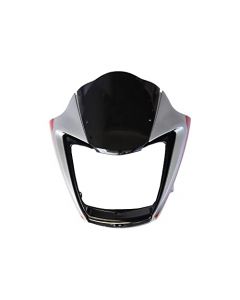 NIKAVI N536A Head Light Mask Compatible Compatible for Hero Splendor ISMRT S.Red