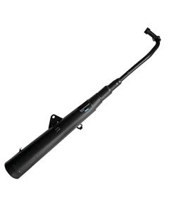 NIKAVI SLCP13 Silencer Compatible for Hero Glamour/Super Splendor (Powder Coated)