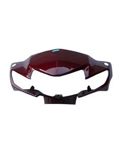 NIKAVI N1028A Head Light Visor Mask Compatible for Honda Activa 6GW. Red