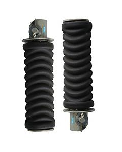 NIKAVI FRAS11+FRAS12 Footrest Assembly Compatible for Honda Twister (rear) - Left Hand / (rear) - Right Hand + NKVKC