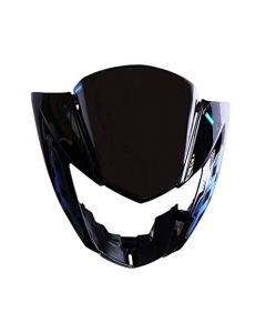 NIKAVI N529 Head Light Mask Compatible Compatible for Hero Glamour Digital Bk-Blue