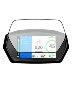 NIKAVI SMSG49 Screen Guard Protecter Compatible for TVS iQube S 8 inch Display + NKVKC