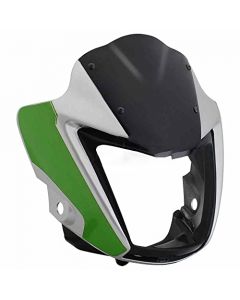 NIKAVI N536B Head Light Mask Compatible Compatible for Hero Splendor ISMRT P.Green
