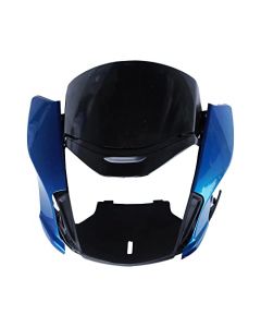NIKAVI N544D Head Light Mask Compatible Compatible for Hero Passion Pro BS-6 2020 Blue