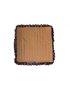 NIKAVI Natural Bamboo Wood Car Seat Mat/Chair/Office//Dinning Room Chair Mats -Reduces Heat (OCHRE)