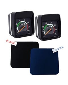 NIKAVI SMSG11 Speedo Meter Screen Protector Scratch Guard Compatible for - Yamaha RX 100, 135 + NKVKC