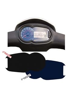 NIKAVI SMSG10 Speedo Meter Screen Protector Scratch Guard Compatible for - Aprilia SR 150 + NKVKC