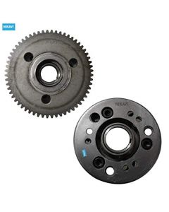 NIKAVI OW11 One Way Clutch Assembly with Gear Set Compatible for Mahindra Rodeo/Duro