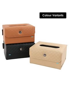 NIKAVI Car Sun Visor Tissue Case Napkin Holder Clip