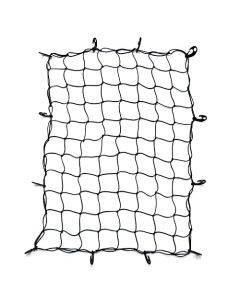 NIKAVI 3’ x 4’ Heavy Duty Bungee Cargo Net Grid Mesh Roof Rack Net with 12 PCS ABS Hooks for Pickup Truck Bed and SUV Roof Travel Luggage Rack