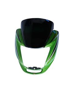 NIKAVI N515F Head Light Mask Compatible Compatible for Hero Passion Pro New Model(Digi) Lite Green