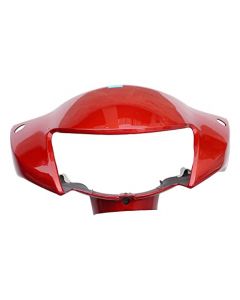 NIKAVI N1001A Head Light Visor Mask Compatible for Hero Pleasure Red