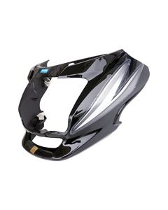 NIKAVI N525B Head Light Mask Compatible Compatible for Hero Super Splendor Latest Bk.Grey
