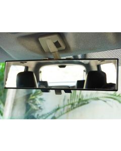 NIKAVI Wide Angle And Curved Design For Panoramic View Car Interior Clip Panoramic Rear View Mirror For Univeral Rear View Mirror For All Cars (MIRROR - 300MM CURVE)