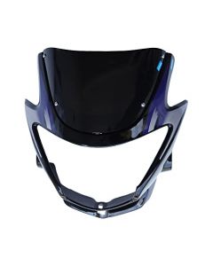 NIKAVI N521 Head Light Mask Compatible for Hero Glamour O/M Bk-Blue