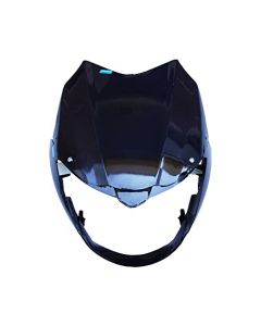 NIKAVI N603 Head Light Visor Mask Compatible for Bajaj XPD 125Cc O/M Bk