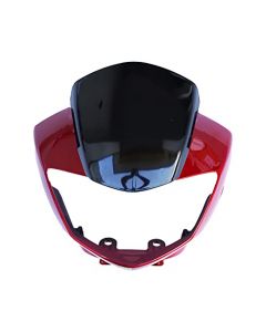 NIKAVI N566A Head Light Mask Compatible Compatible for TVS Apache Red