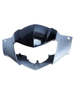 NIKAVI N1002B Head Light Visor Mask Compatible for Hero Maestro Silver