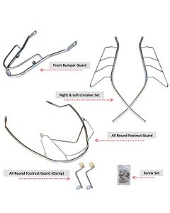 NIKAVI ARCG11 Bumper Crash Guard Compatible for Hero Duet BS4